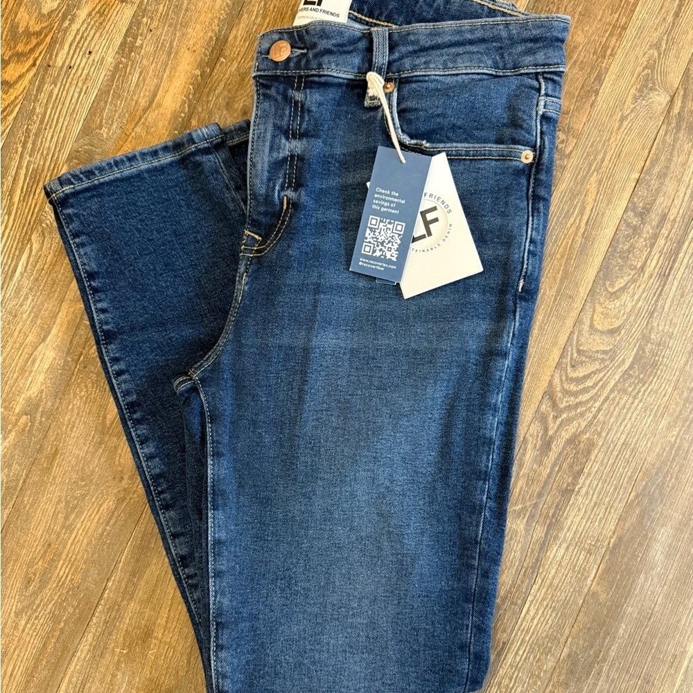 Lovers + Friends Dark Blue Skinny Jeans - Picture 6 of 9